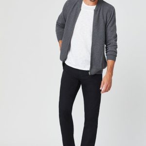 ZACH STRAIGHT LEG IN BLACK WILLIAMSBURG