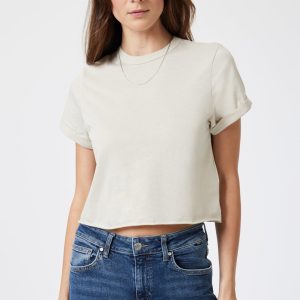 CROPPED T-SHIRT IN MOONSTRUCK