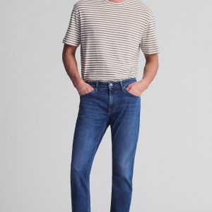 JAKE SLIM LEG IN DEEP BRUSHED WILLIAMSBURG