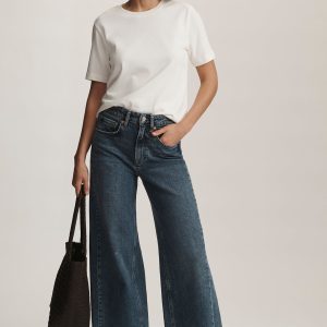 SIENA WIDE LEG IN DARK USED CLASSIC BLUE