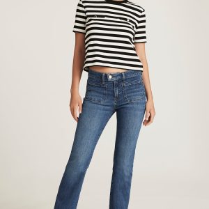 VICKY MARINE BOOTCUT IN MID BRUSHED GOLD PREMIUM