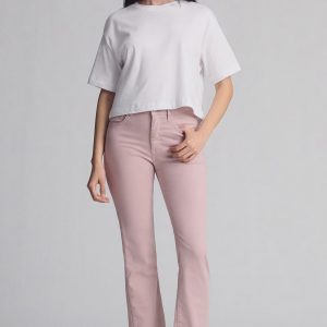 ANIKA CROPPED FLARE IN WOODROSE FLEX BLUE