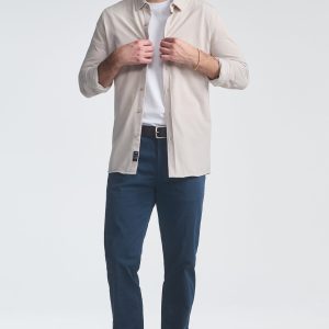 MILTON SLIM STRAIGHT CHINO IN NIGHT CITY SMART