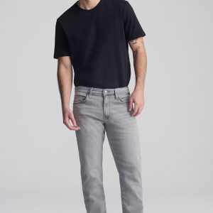 MARCUS SLIM STRAIGHT LEG IN ICE GREY FEATHER BLUE