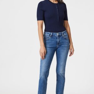 EMMA SLIM BOYFRIEND IN MID BRUSHED TRIBECA